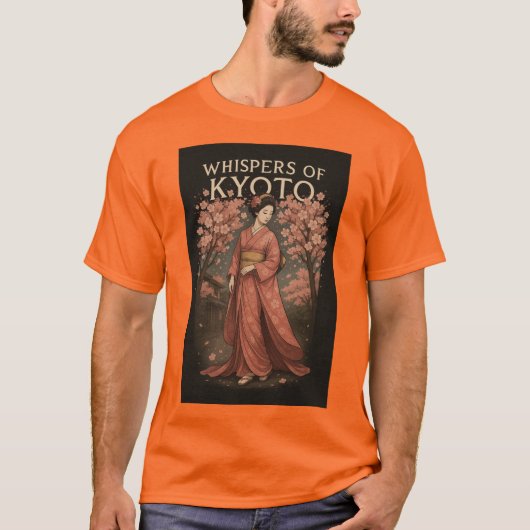 Flüstern von Kyoto - Eleganz in jedem Schritt T-Shirt (Vorderseite)