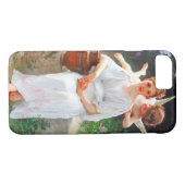 Flüstern von Liebe, Bouguereau Case-Mate iPhone Hülle (Rückseite (Horizontal))