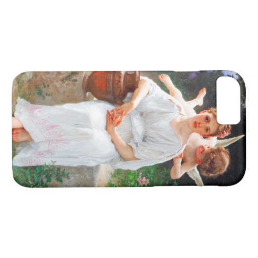 Flüstern von Liebe, Bouguereau Case-Mate iPhone Hülle (Rückseite (Horizontal))