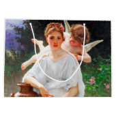 Flüstern von Liebe, Bouguereau Große Geschenktüte (Rückseite)