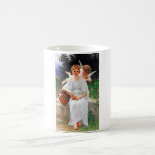 Flüstern von Liebe, Bouguereau Kaffeetasse