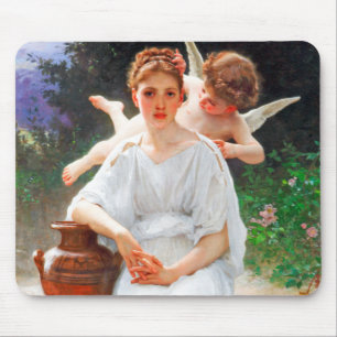 Flüstern von Liebe, Bouguereau Mousepad