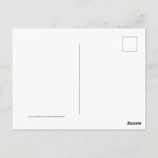 Flüstern von Liebe, Bouguereau Postkarte (Rückseite)