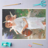 Flüstern von Liebe, Bouguereau Seidenpapier (Basteln)