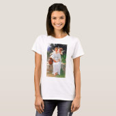 Flüstern von Liebe, Bouguereau T-Shirt (Vorne ganz)