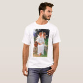Flüstern von Liebe, Bouguereau T-Shirt (Vorne ganz)