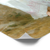 Flüstern von Liebe durch Bouguereau Poster (Ecke)