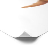 Flüstern von Meerkat-Affirmationen individuell anp Poster (Ecke)