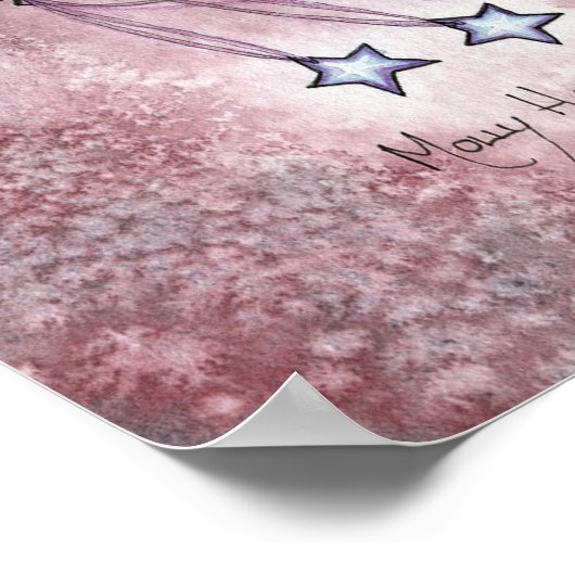 Flüstern von Moon Fairy Poster (Ecke)