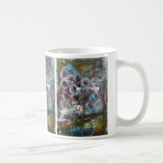 Flüstern von Paris Gemälde von Alfred Fox Kaffeetasse (Rechts)