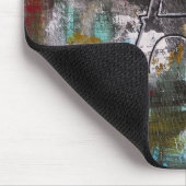 Flüstern von Paris Gemälde von Alfred Fox Mousepad (Ecke)