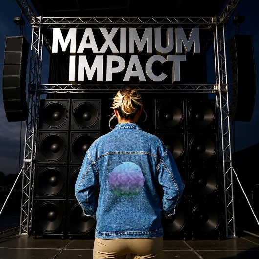 Flüstern von Pastel Vale Jeansjacke