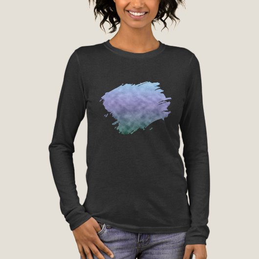 Flüstern von Pastel Vale Tri-Blend Shirt (Vorderseite)