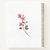 Flüstern von Schmetterlingen Notizblock (Rückseite)