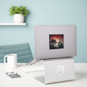 Flüstern von Twilight Aufkleber (Laptop auf Schreibtisch)