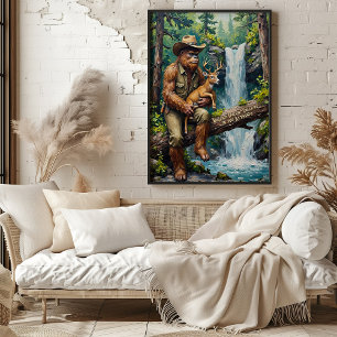 Flüstern von Wild:Bigfoot und der Trusts Fawn Poster