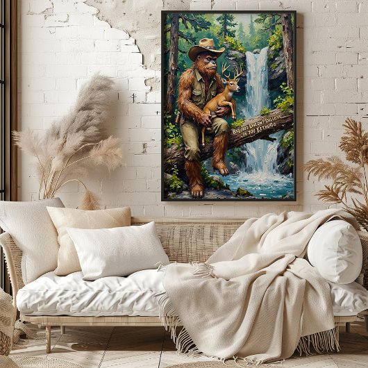 Flüstern von Wild:Bigfoot und der Trusts Fawn Poster