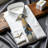 Flüstern von Winden Abstrakte Krawatte