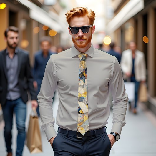 Flüstern von Winden Abstrakte Krawatte