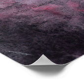 Flüstern von Windhaarkopster Poster (Ecke)