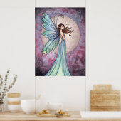 Flüstern von Windhaarkopster Poster (Küche)