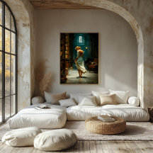 Flüstern zwischen den Regalen