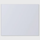 Flüsternblau Solid Color Geschenkpapier (Flach)