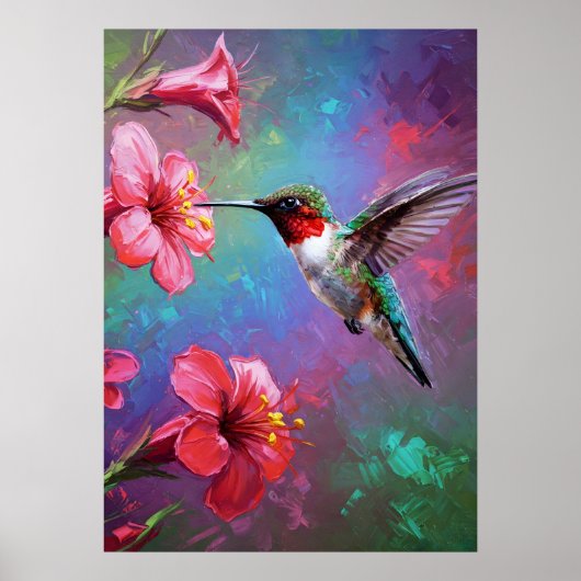 Flüsternbloms: Hummingbird Melody Poster (Vorne)
