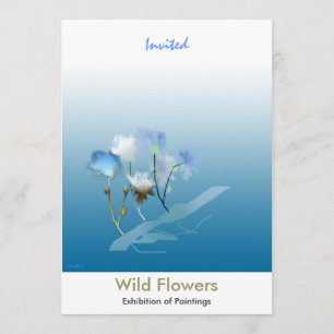 Flüsternde Blumen Einladung