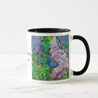 Flüsternde Blumen Tasse