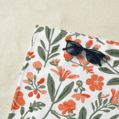 Flüsternde Blüten der Gnade Strandtuch (Beispiel)