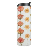 Flüsternde Blüten Thermosbecher (Nach links gedreht)
