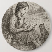 Flüsternde Erinnerungen Button (Vorderseite)