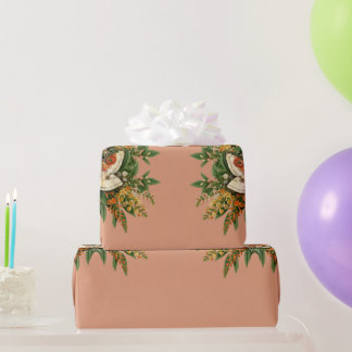 Flüsternde Mottenwiese Single Geschenkpapier