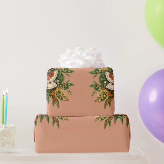 Flüsternde Mottenwiese Single Geschenkpapier (Partygeschenke)