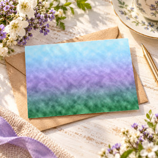 Flüsternde Pastelltal Postkarte
