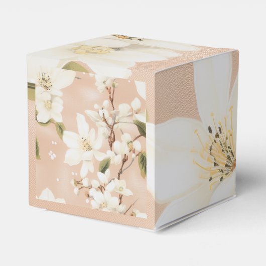 "Flüsternde Petals-Geschenkboxen" Geschenkschachtel (Rückseite)