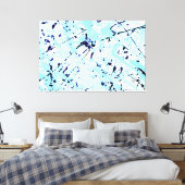 Flüsternde Rosen Leinwanddruck (Insitu (Schlafzimmer))