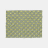 Flüsternde Salbeiblätter Fleecedecke (Vorderseite (Horizontal))