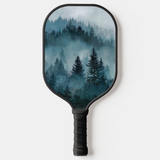 Flüsternde-Wald-Pickleball-Schläger Pickleball Schläger (Vorderseite)