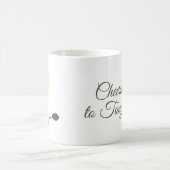 Flüsternde Wiese - Buttergelber Blumenschmuck Kaffeetasse (Mittel)