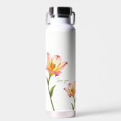 Flüsternde Zuneigung Lilies Trinkflasche (Vorne)