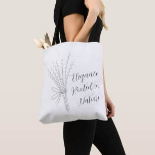 Flüsternde Zweige Botanik-Tasche Tasche