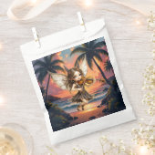 Flüsternden Saiten der Sonnenuntergangsfee. Geschenktütchen (Ausgeschnitten)