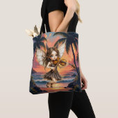 Flüsternden Saiten der Sonnenuntergangsfee. Tasche (Von Nahem)