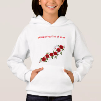 Flüsternder Kuss der Liebe Hoodie
