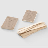 Flüsternder Pampas-Hochzeitsprogramm-Fächer Fächer (Non-assembled)