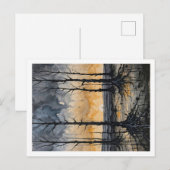 Flüsternder Wald Postkarte (Vorne/Hinten)