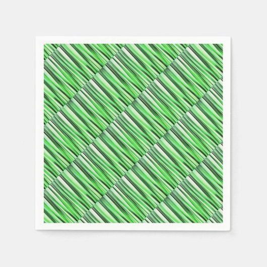 Flüsterndes grünes Gras Serviette (Vorderseite)