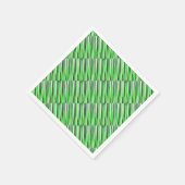 Flüsterndes grünes Gras Serviette (Ecke)